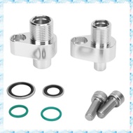 [R Q M U] 451?1105  AC Compressor Adapter Fittings 8AN 10AN 451?1105 Replacement for  10S17F 10S20F 