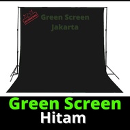 2 meters Green Screen Black 75 gsm spunbond fabric green screen background