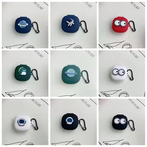 for Baseus Eli 2i Fit Case Eli 1i Fit/10i Fit Cartoon Silicone Earphone Cover Charging Box For Baseu