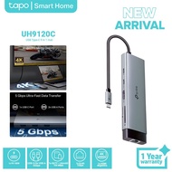 TP-Link UH9120C USB Type-C 9 in 1 Hub 100W Fast Charging 5 Gbps Data Transfer