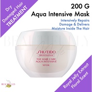 Shiseido Professional THC Aqua Intensive Mask 200g - Intensively Repairs Damage &amp; Delivers Moisture to Hair