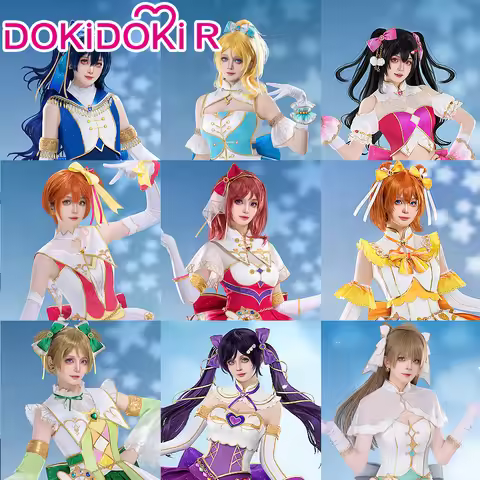 Sonoda Umi Maki Ayase Eli Tojo Nozomi Minami Kotori Nico Rin Cosplay Costume Anime LoveLive! DokiDok