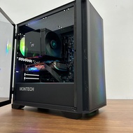 Gaming Desktop Ryzen 7 5700X with RTX 5060TI digital screen gaming desktop