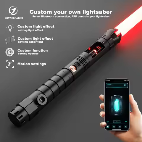 Crystal Lightsaber Xenopixel Light Saber Jedi Neopixel Metal Handle Laser Sword Cosplay Heavy Duelin