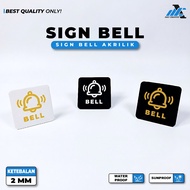 [ MAC ] ACRYLIC BELL BOARD/ ACRYLIC BELLSIGN ACRYLIC BELL BOARD/ ACRYLIC BELL GUIDE BOARD ACRYLIC BE