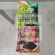 Ersao 1Kg Black Tapioca Pearls Chewy Sago toppings For Milk Tea And Shake Prime Picks