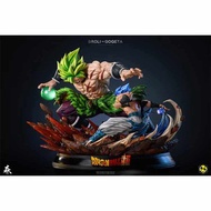 Yan Studio x 2% Studio - Broly vs Gogeta Dragon Ball Resin Statue GK Anime Figure