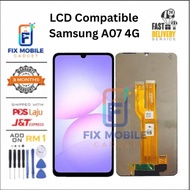 LCD Compatible for Samsung A07 4G / A075B / A075F Grade High quality LCD Touch Screen [ Fix Mobile G