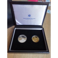 Malaysia Coin - 2013 50th National Museum Muzium Negara 1&10 Ringgit Proof Coins Set of 2
