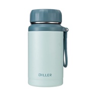 【Diller】 304不鏽鋼悅動大容量戶外露營保溫杯1000ml -綠色