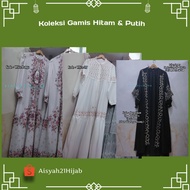 Aisyah21hijab | Black & White Gamis Collection