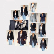 HITAM Women's NAVY Black BLAZER/KOREAN BLAZER/Wholesale JAS