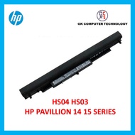 Quality Replacement Battery  / Bateri Laptop HP HS03 HS04 FOR PAVILION 14 AND 15 SERIES