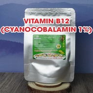 Vitamin B12 (Cyanocobalamin 1%) - Detoxifies, increases plant health (50g pack)