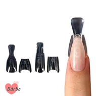 BDRBA 60/240/300 Pcs Dual Nail Forms, Acrylic 15 Size Oval Coffin Nail Forms,  Oval No Paper Forms S