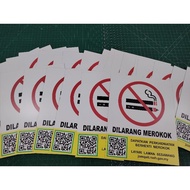 2025 DILARANG MEROKOK - KKM 225 Standard