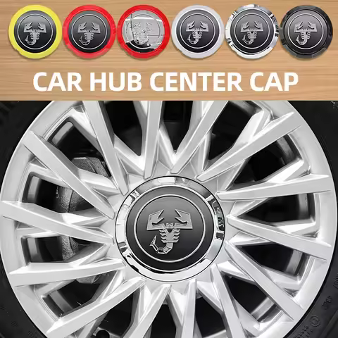 4PCS 133mm Sport Rim Cap Car Emotion Equip Scorpion Wheel Covers Wheel Center Sturdy Cap Wheel Cover