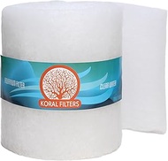 Premium Aquarium Filter Media Pad - Cut-to-Fit Roll, Fresh and Saltwater Safe, Blue & Dye-Free Optio