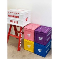 HUMAN MADE 20L Small Storage Box Street Wear Japanese Storage Box Household Outdoor Car Storage Box