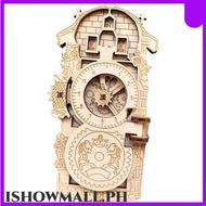 【ISHOWMAL】Prague Astronomical Clock Gear Fridge Magnet Retro Design Souvenir for Travelers