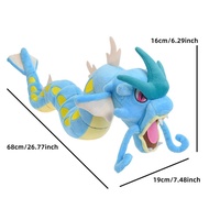 Rayquaza Black Dragon Green Dragon Plush Toy Gyarados Bendable Foldable Toy Dragon Doll YSKS
