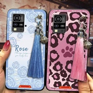 Tassel Bell Phone Case For Blackview BV4800/BV4800SE/BV4800Pro Cartoon Durable Graffiti Anti-dust Cu