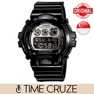 [Time Cruze] G-Shock DW-6900 Digital Sports Black Glossy Men Watch DW-6900NB-1DR DW-6900NB-1D DW-6900NB-1