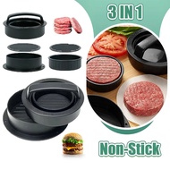 3IN1 Burger Press Patty Maker Non-Stick Stuffed Press Burger Patties Forming Burger Press Mold