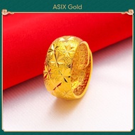 Cincin bintang emas 916 untuk lelaki Ring 24K Gold Plated Korean Gold 916 Bangkok Gold 18K Saudi Gol