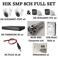 HIKVISION 5MP 8-Channel Full AHD Package