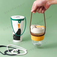 Portable Kettle Buckle Lanyard coffee cup Water bottle Carrying Travel Handle Strap Rope Cup Holder