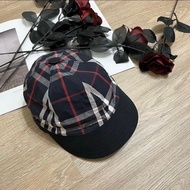 瑞奇二手精品 Burberry 聯名款 報童帽 短帽