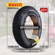 Ban Premium Tubles PIRELLI Angel Scooter 3.50-10 Ring 10 R10 Vespa Super Sprint Px Ps Exclusive Exce