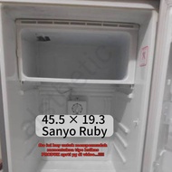 Tutup freezer kulkas AQUA sanyo lg toshiba polytron sharp dll 1 pintu