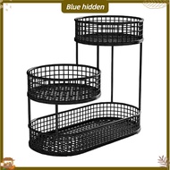 BlueH Fruit Basket Bowl Metal 3-tier Fruit Basket Bowl Multi Tier Fruit Basket Organizer for Kitchen