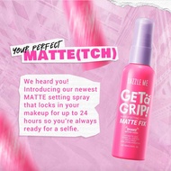 พรีออเดอร์!! DAZZLE ME Get a Grip! Makeup Setting Spray Dewy Fix - Matte Fix แดซเซิล มี เก็ท อะ กริป! สเปรย์ล็อคเมคอัพ