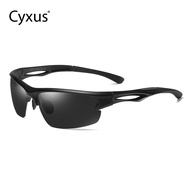 Cyxus แว่นกันแดดโพลาไรซ์สำหรับผู้ชายผู้หญิงแว่นกันแดดกีฬาขี่ Shades TR กรอบแว่นตา Shades UV Protecti