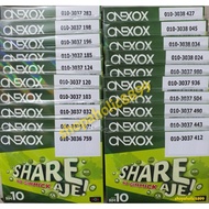 [SH01] Prepaid Simcard 36 Months Validity* Onexox (Free Internet Data 500MB)