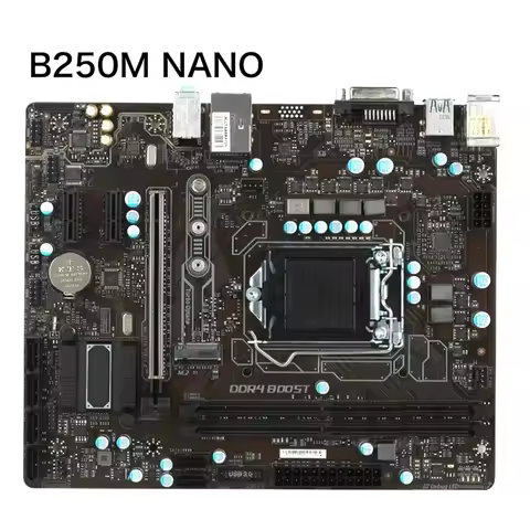 For MSI B250M NANO Desktop Motherboard LGA 1151 DDR4 ATX Mainboard 100% Tested OK Fully Work Free Sh