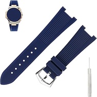 Rubber 25mm* 13mm Watch Bands Compatible Fit for Patek Philippe Nautilus PP 5711 1A010 5712 5712G 57