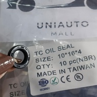 OIL SEAL TC 10 16 4 ORIGINAL 100% NBR 10x16x4