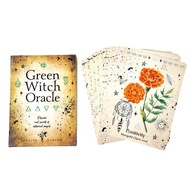 Oracle Deck Green Witch 44 Classic Tarot Cards Deck With Guidebook Original English Edition Tarot Cards For Beginners And Experts Oracle Cards classic