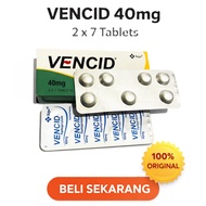 Gastroesophageal Reflux Disease (GERD) Vencid Tab 40mg 2x7s