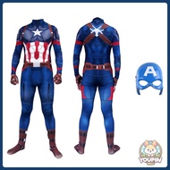 Captain America Bodysuit cos Costume Adult Iron Man Children Costume Halloween Superhero