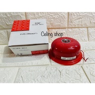 Round Bell Bel Kring Besar Listrik Sekolah Pabrik Fire Alarm 4” 3"
