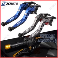 For Yamaha AEROX 155 NVX 155 2015-2024 2025 Clutch Lever Brake Lever Set Adjustable Folding Handle L