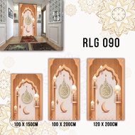 Stiker Dekorasi Musholla / Mihrab  Dekorasi dinding ruang Musholla Rumah Kantor dll / Sticker Vinyl Import / Sticker Dinding MurahSticker Masjid Wallsticker Masjid Wallpaper Stiker Mushola