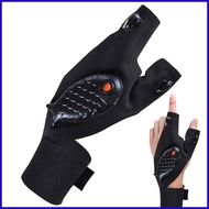 Glove Lights Flashlight USB Rechargeable Half-finger Mitt Cool Gadgets for Men Fathers Gifts for Dad
