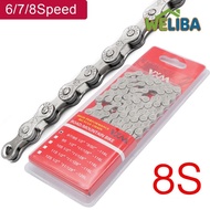 116 Links Bike Chain Variable Speed Chain Cycling MTB Road Bike Mountain Bike