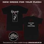 EXHUMATION band cotton T-shirt